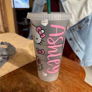 Custom Hello Kitty Cup